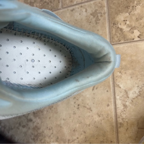 HOKA Bondi 8 Max Cushioned Road Running Shoes Women’s Size 11 Aqua NO INSOLES - Picture 9 of 16